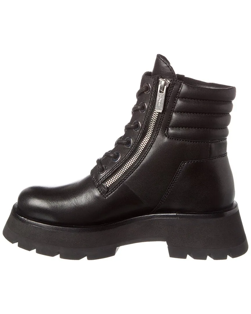 3.1 Phillip Lim Kate Lug Sole Double Zip Leather Boot