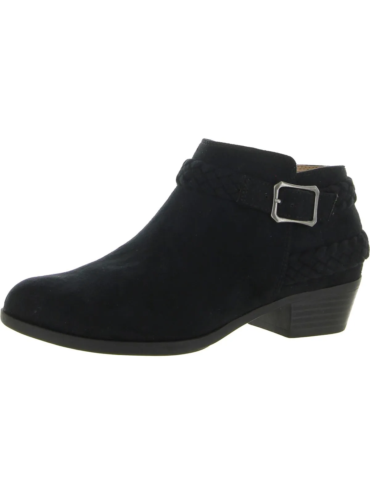 Adriana Womens Braided Memory Foam Booties