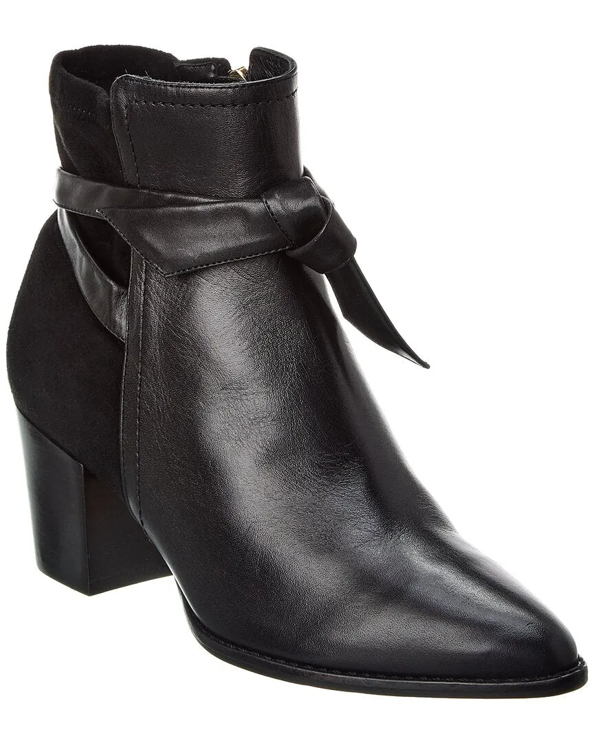 Alexandre Birman Clarita 60 Leather & Suede Bootie