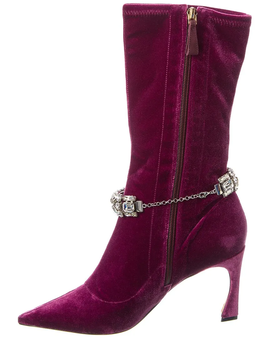 Alexandre Birman Riviera Velour Boot