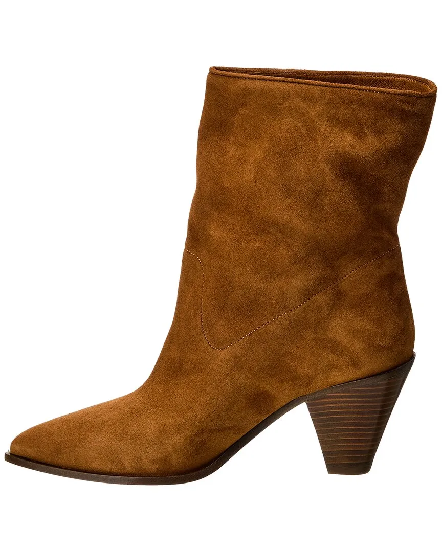 Aquazzura Marfa 70 Suede Bootie