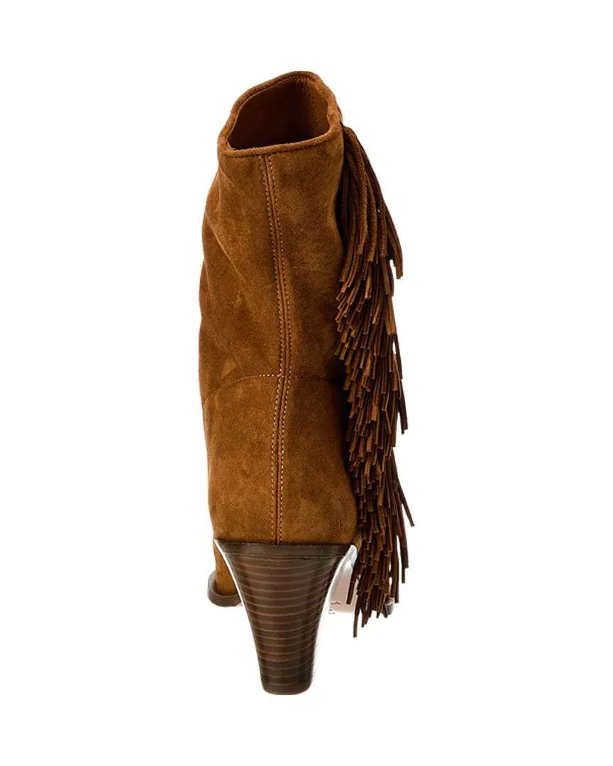 Aquazzura Marfa 70 Suede Bootie
