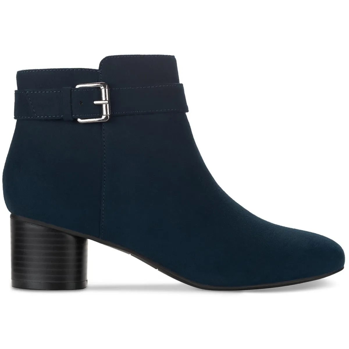 Ariella Womens Faux Suede Ankle Booties