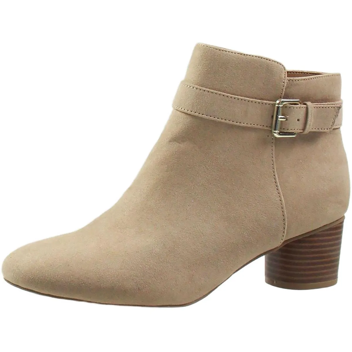 Ariella Womens Faux Suede Ankle Booties