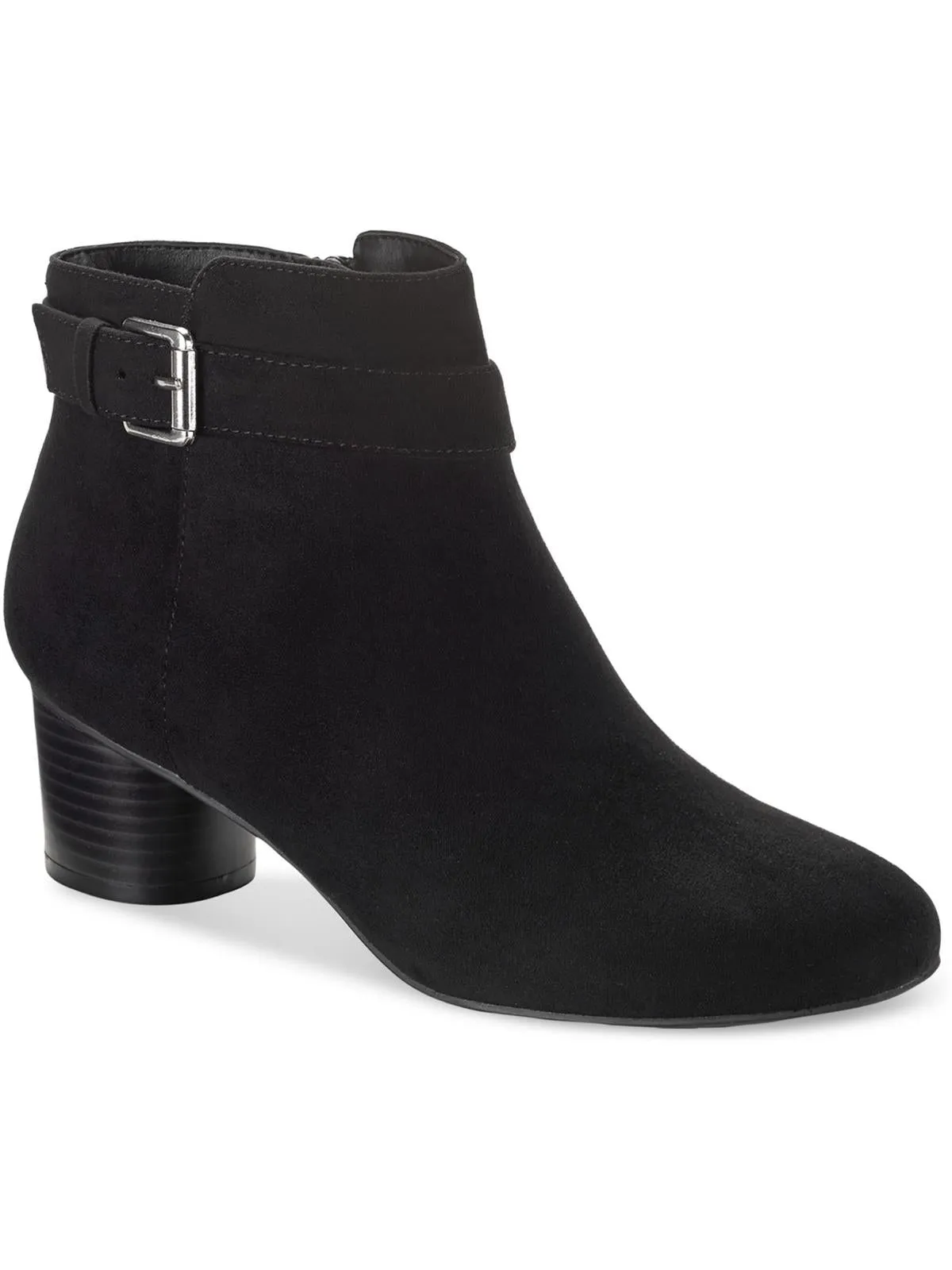 Ariella Womens Faux Suede Ankle Booties