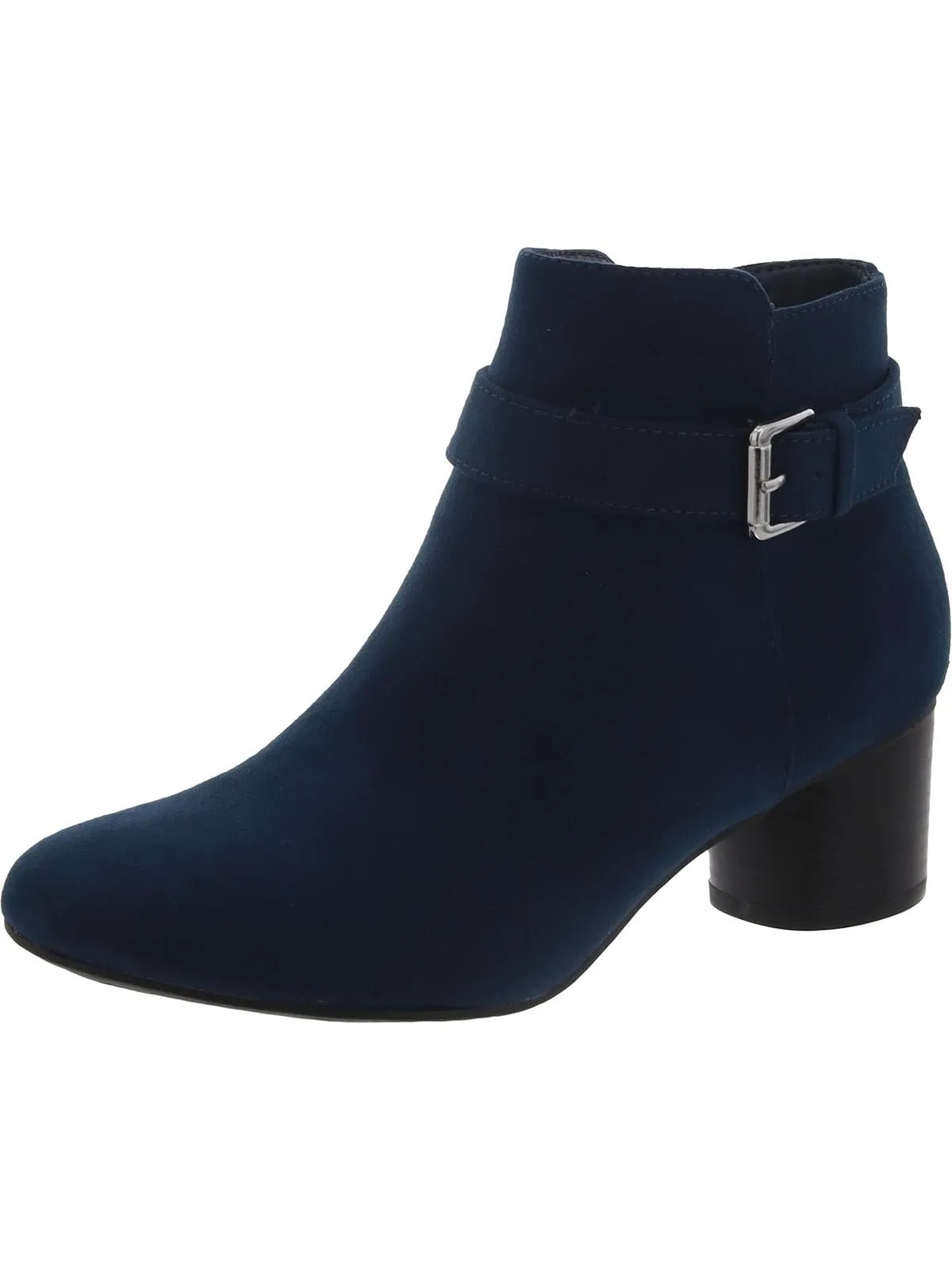 Ariella Womens Faux Suede Ankle Booties