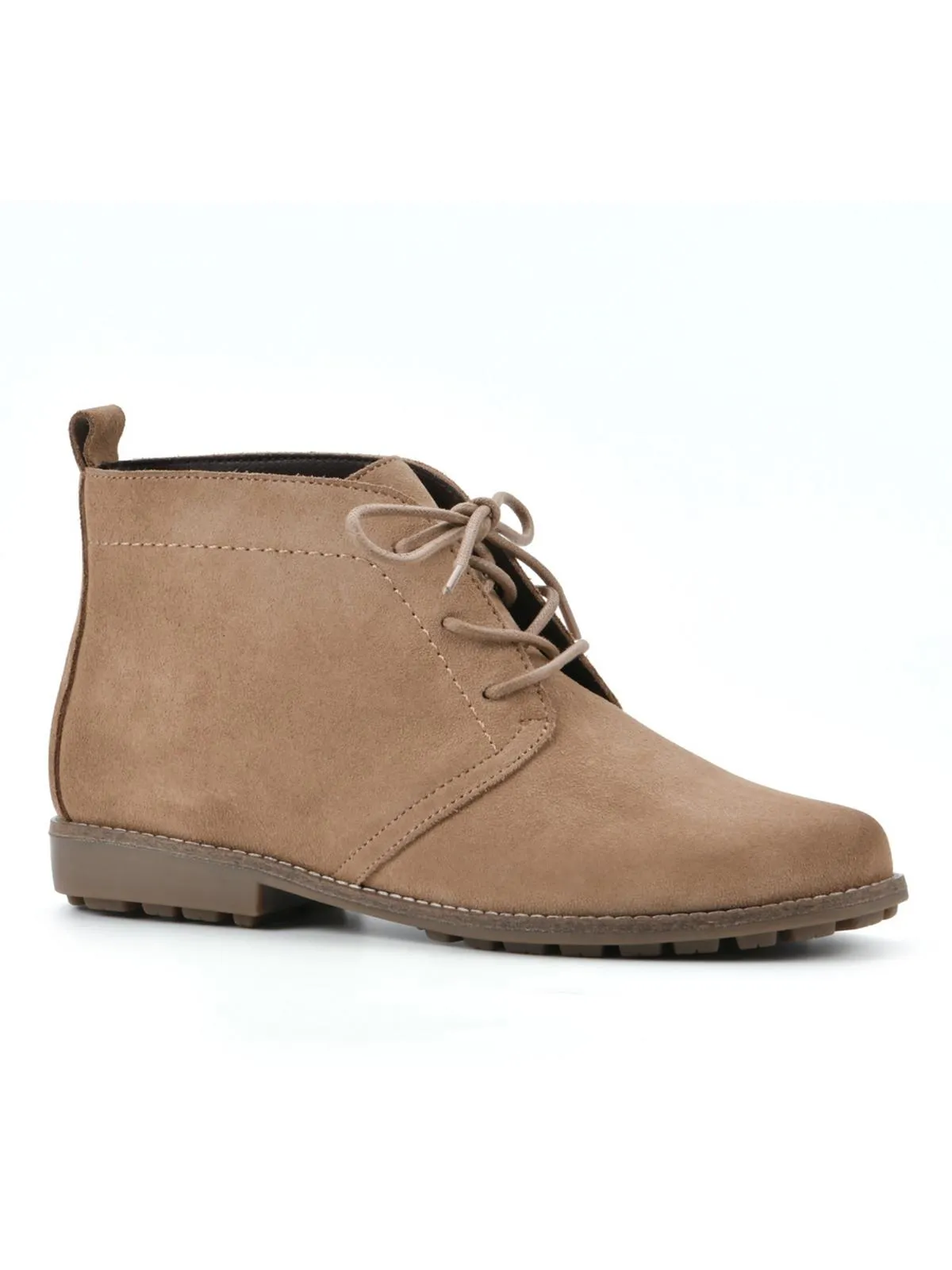 Auburn Womens Padded Insole Round Toe Booties
