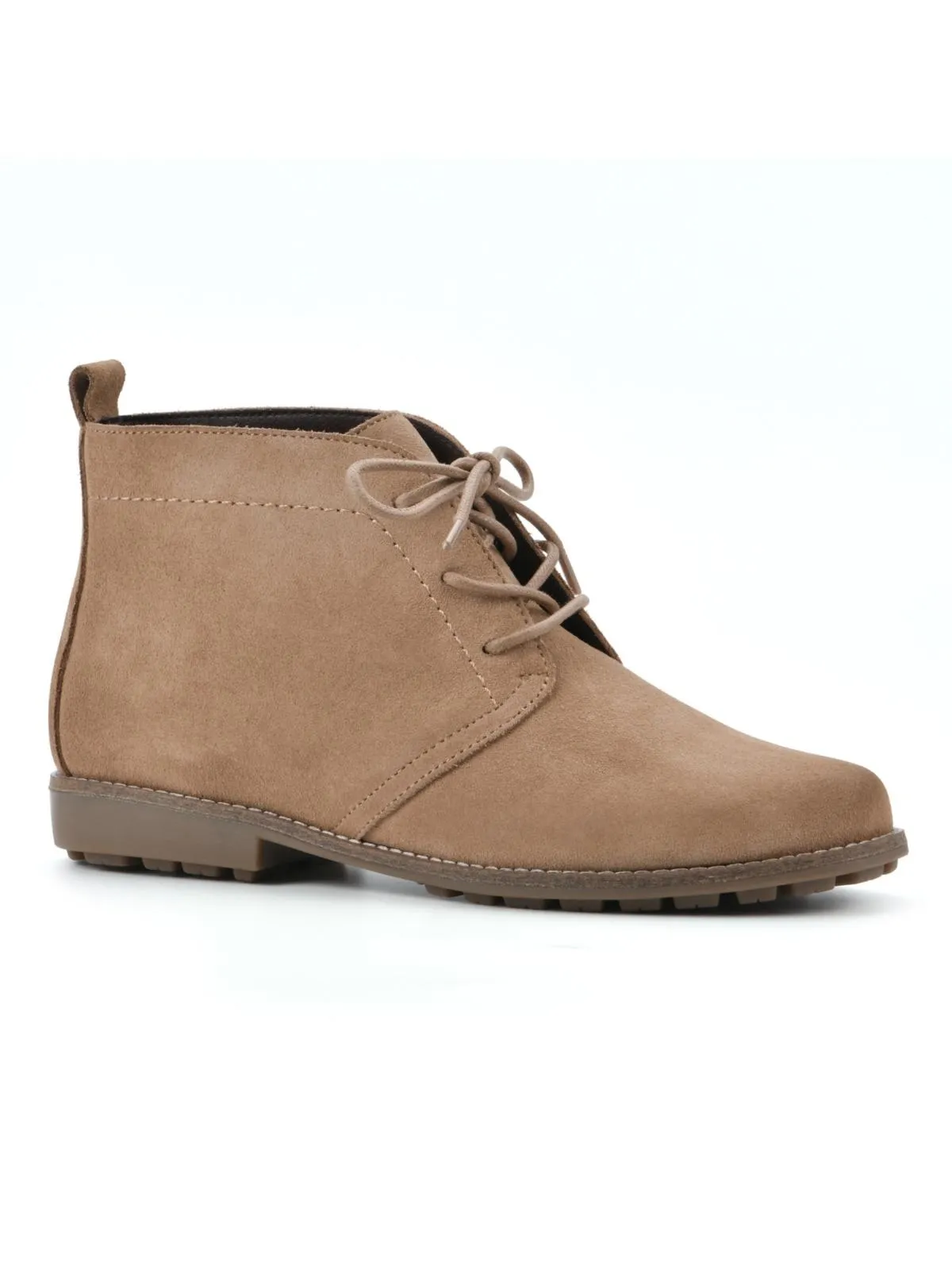 Auburn Womens Padded Insole Round Toe Booties