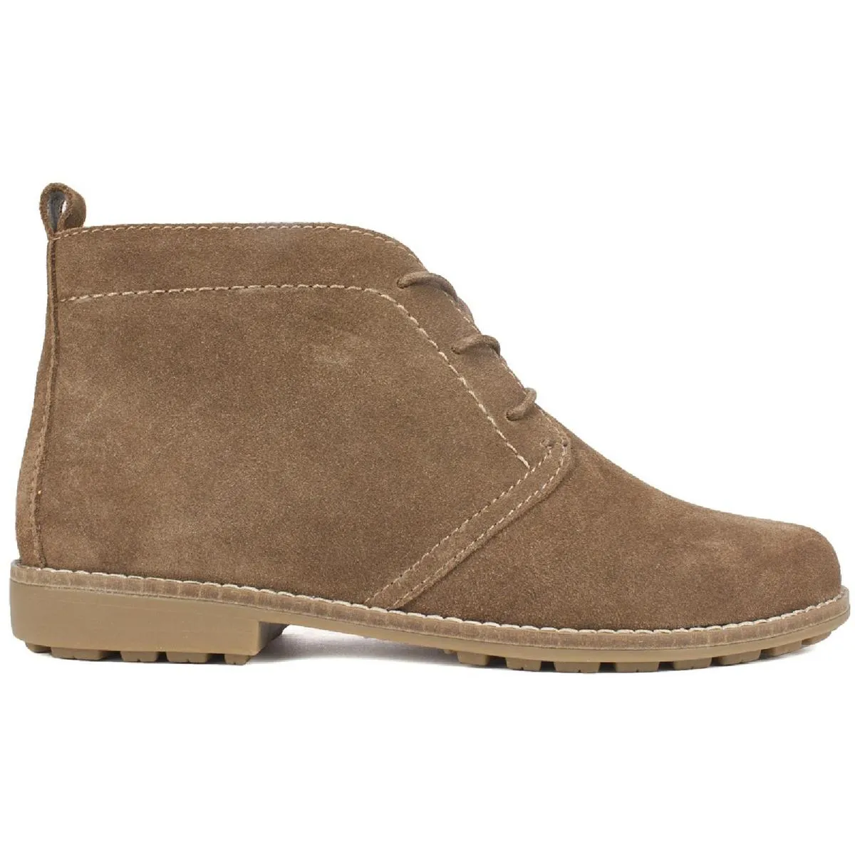 Auburn Womens Padded Insole Round Toe Booties