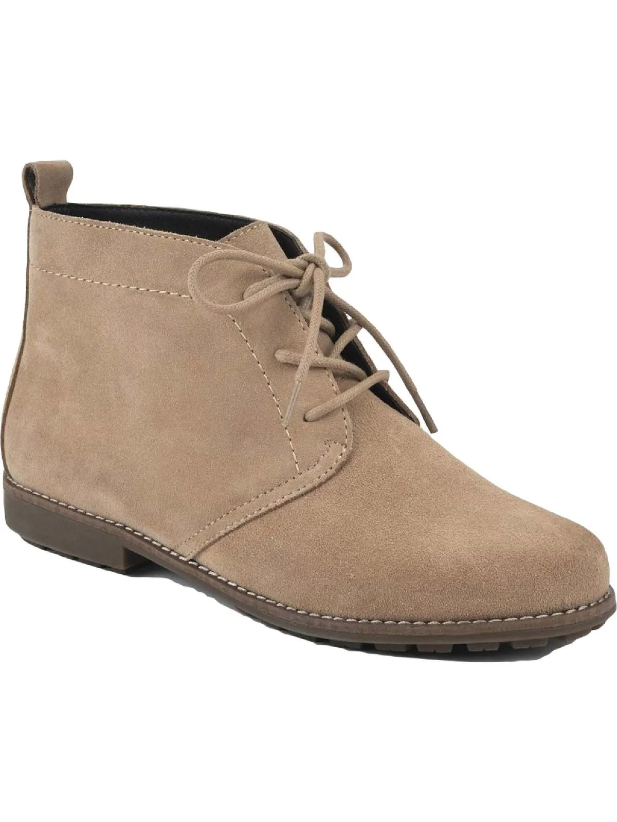 Auburn Womens Padded Insole Round Toe Booties