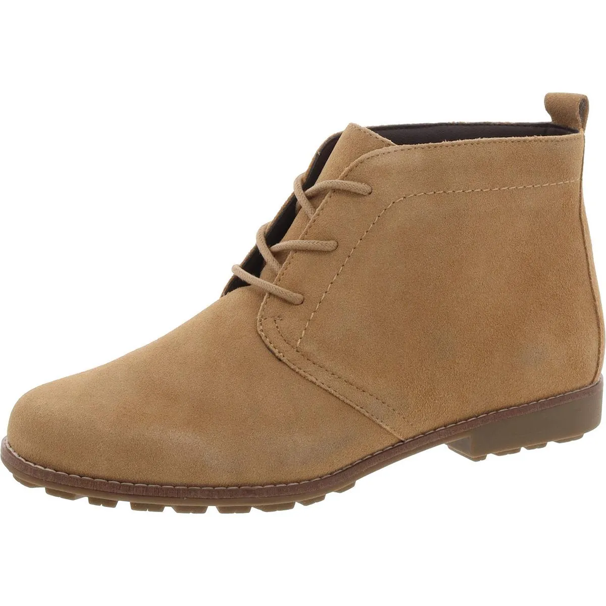 Auburn Womens Padded Insole Round Toe Booties