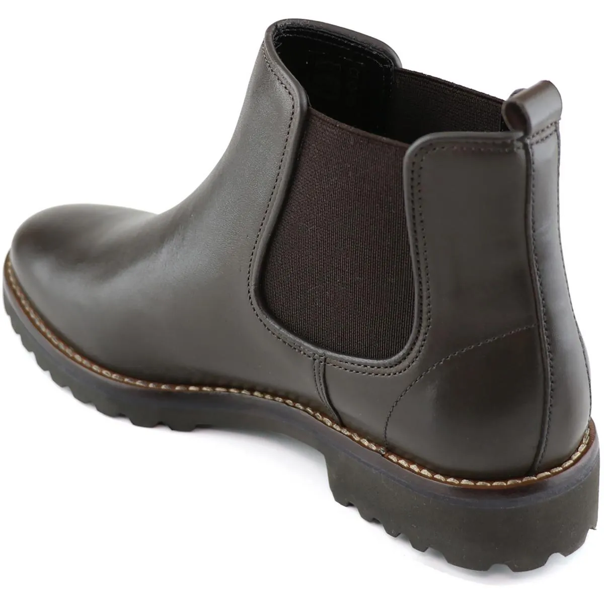 Ave Of Americas Womens Leather Ankle Ankle Boots
