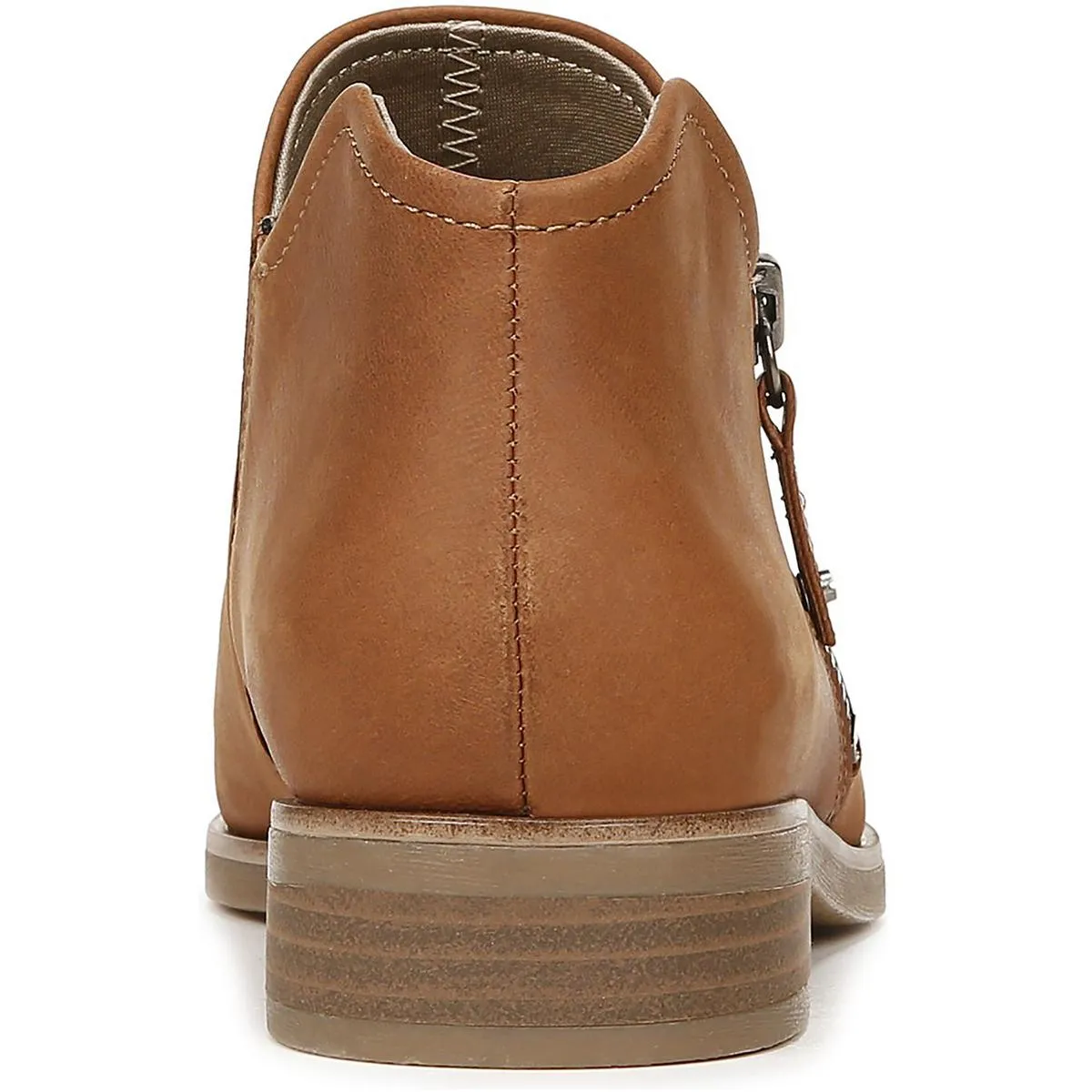 Avenue Zip Womens Leather Ankle Booties
