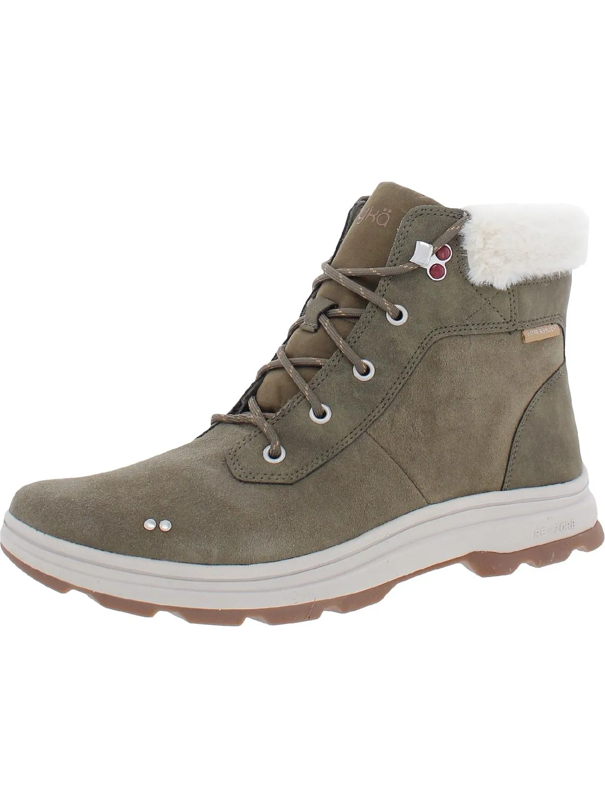 Bayou Womens Suede Water Repellent Booties