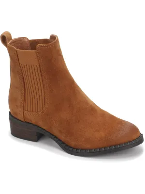 Benton Womens Leather Ankle Chelsea Boots