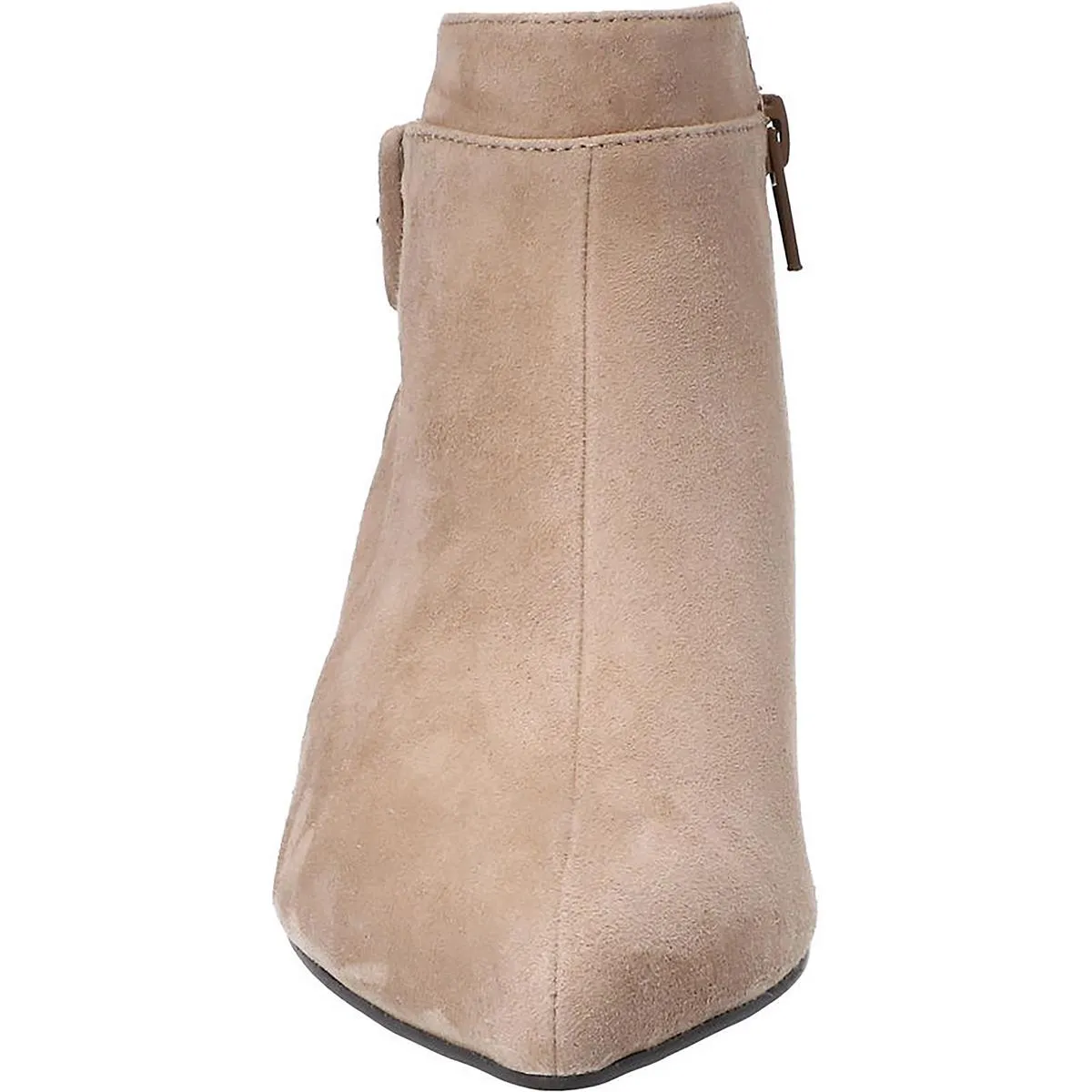 Bindi Womens Suede Pointed Toe Ankle Boots