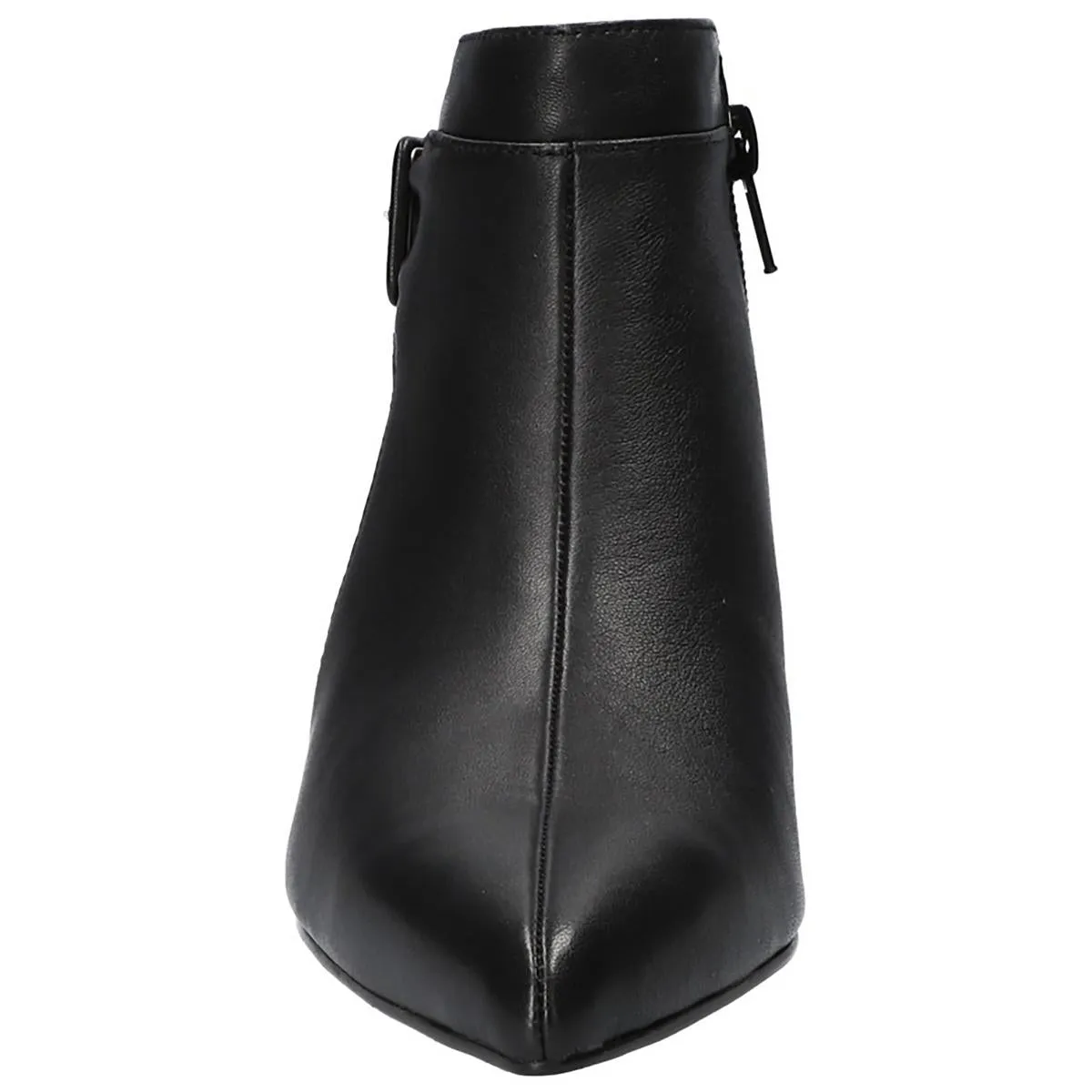 BINDI Womens Suede Zipper Booties