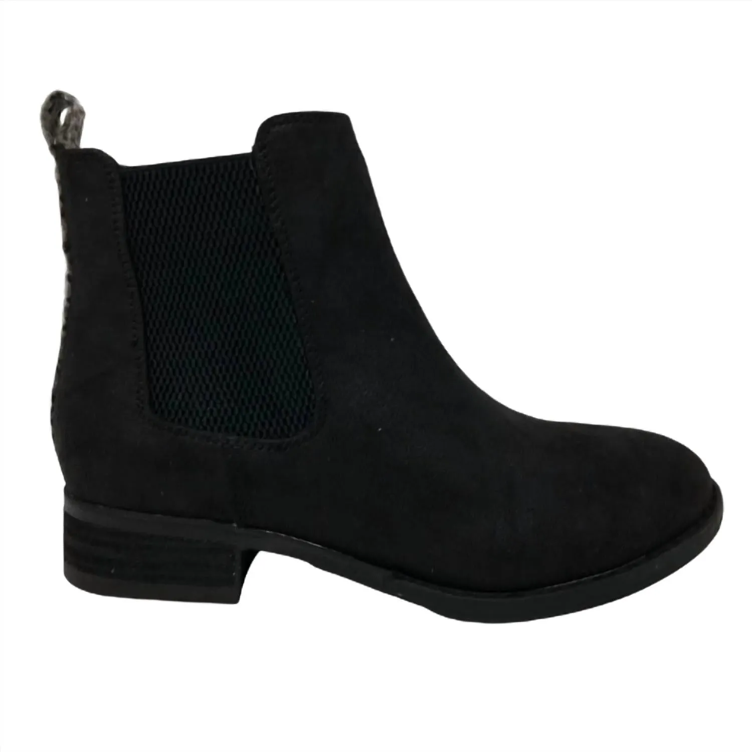 Blake Bootie With Leopard In Black
