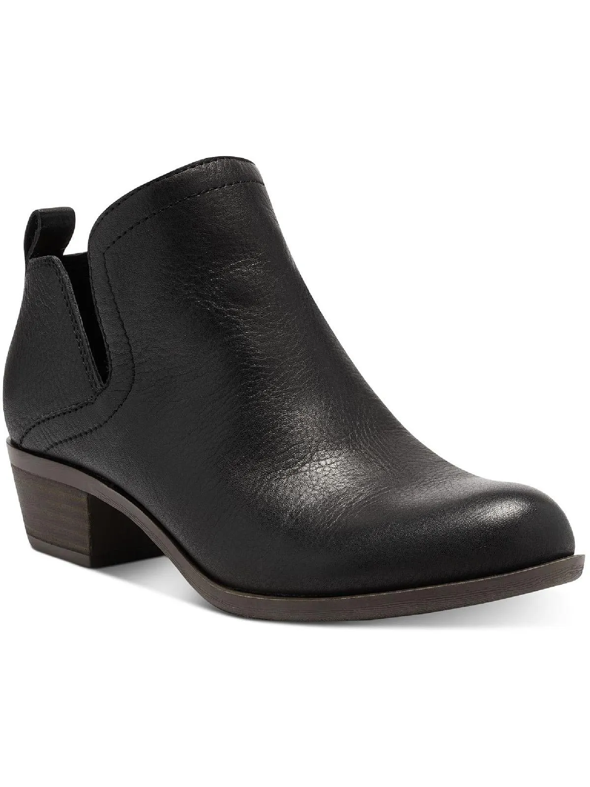 Bollo Womens Suede Cut-Out Booties