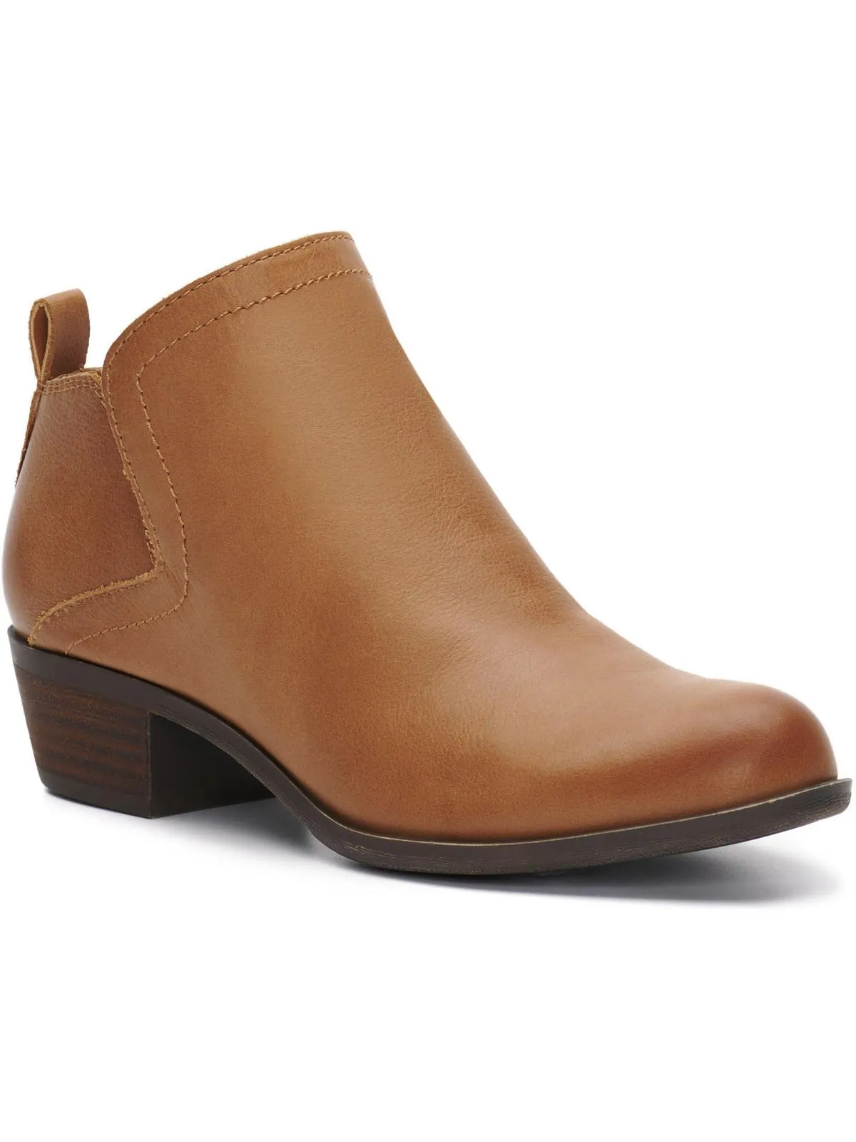 Bollo Womens Suede Cut-Out Booties