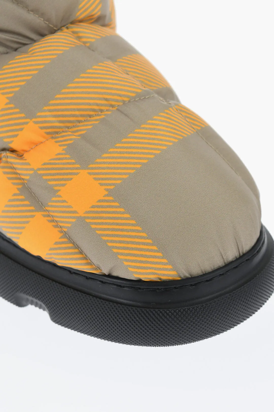 Burberry Checked Padded Snow Booties
