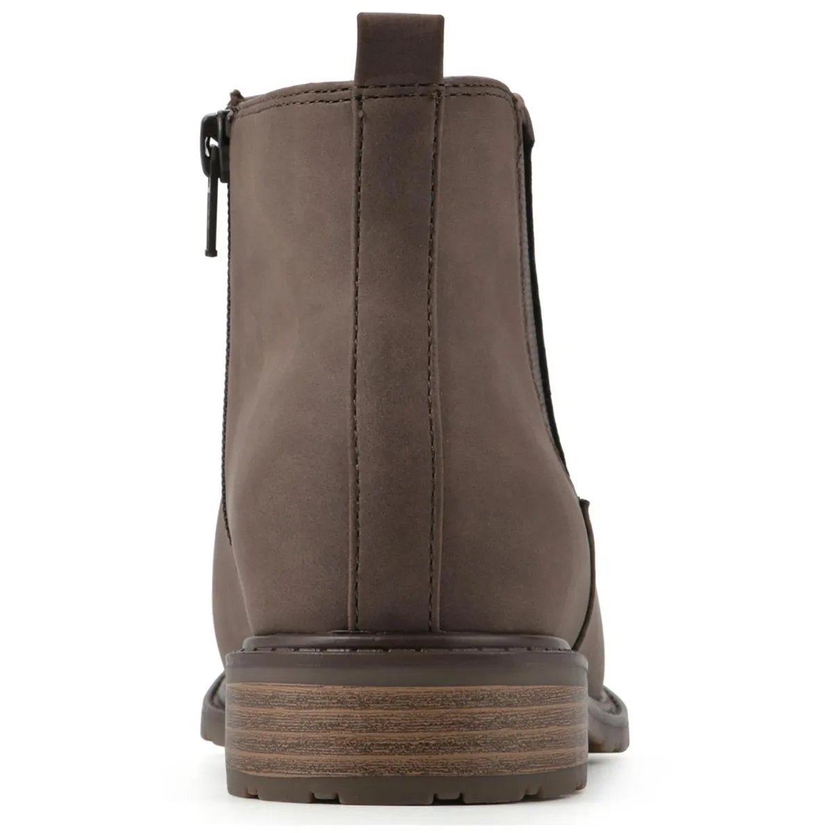 Caching Womens Faux Leather Ankle Booties