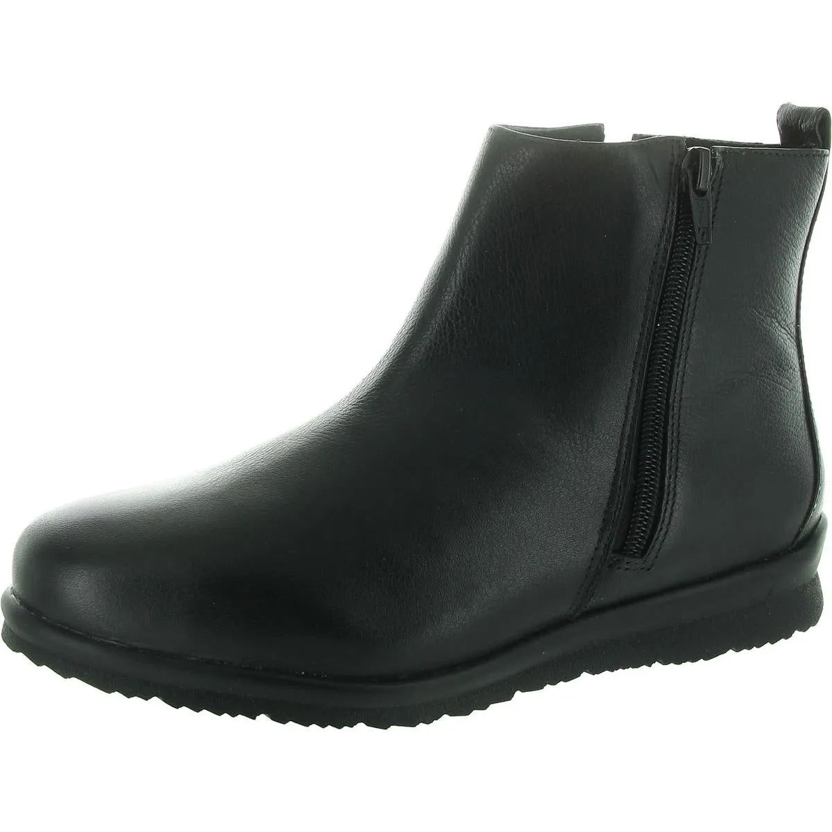 Caddy Womens Leather Waterproof Ankle Boots