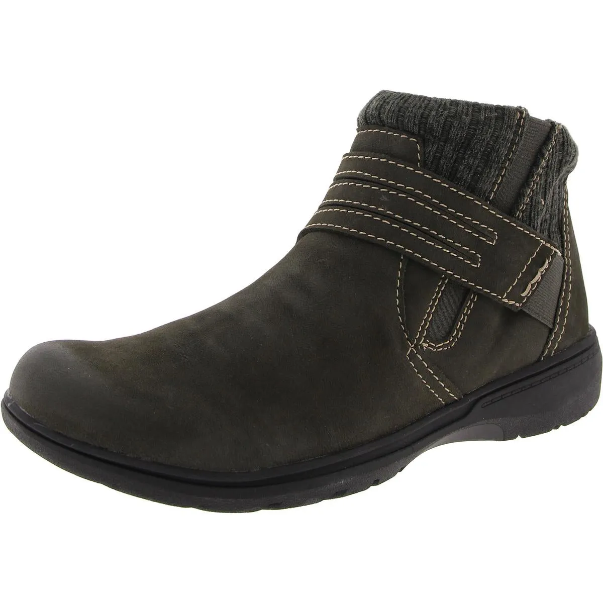 CARLEIGH LANE Womens Suede Casual Ankle Boots