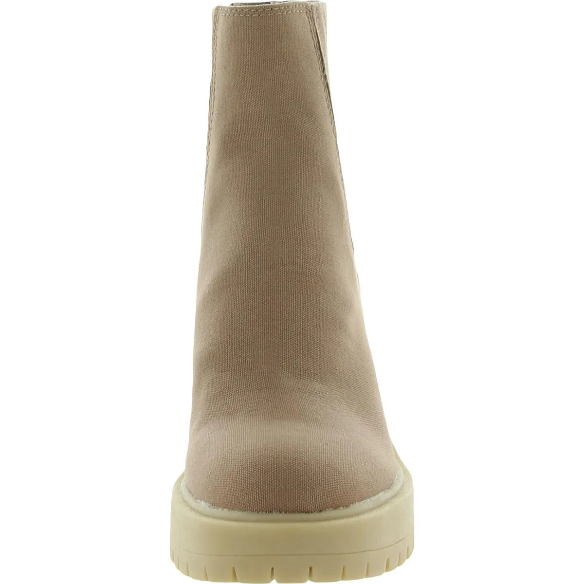 Caster Womens Ankle Round Toe Chelsea Boots