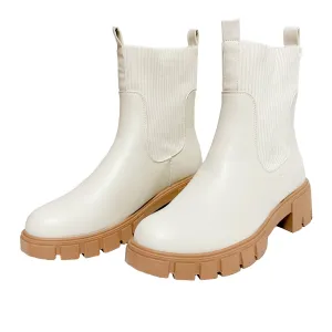 Chelsea Boot In Off White