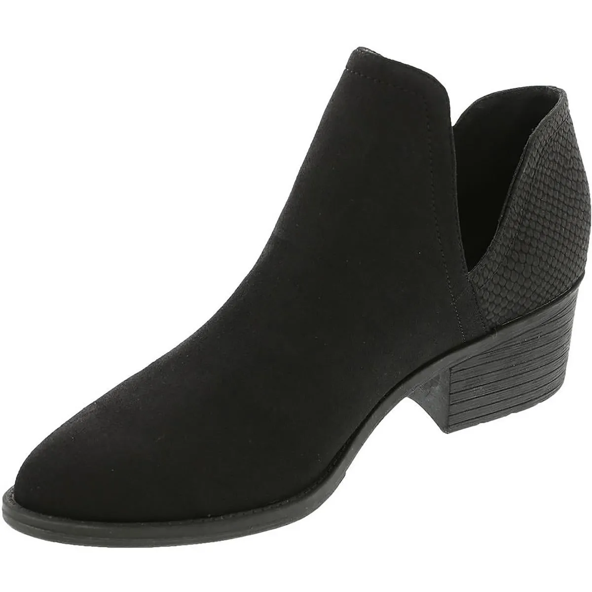 Chronicle Womens Snake Almond Toe Booties