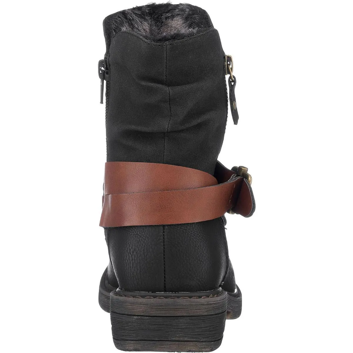 Codie Womens Casual Leather Ankle Boots