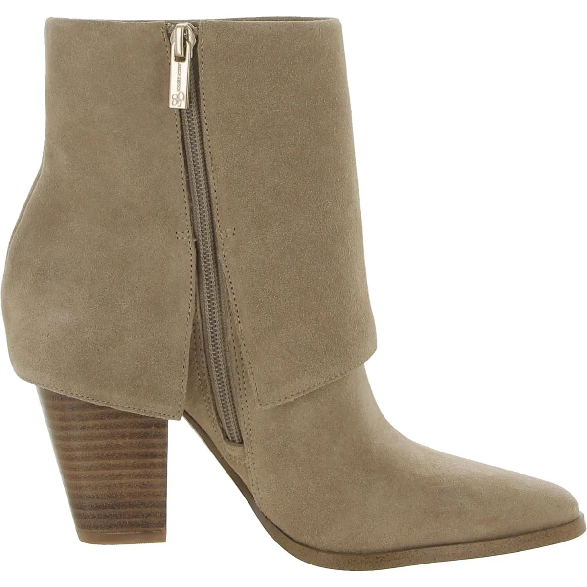 Coulton Womens Suede Almond Toe Ankle Boots