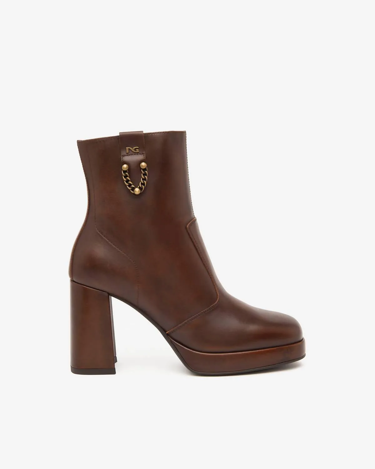 Delavato Women's Ankle Boot In Beige