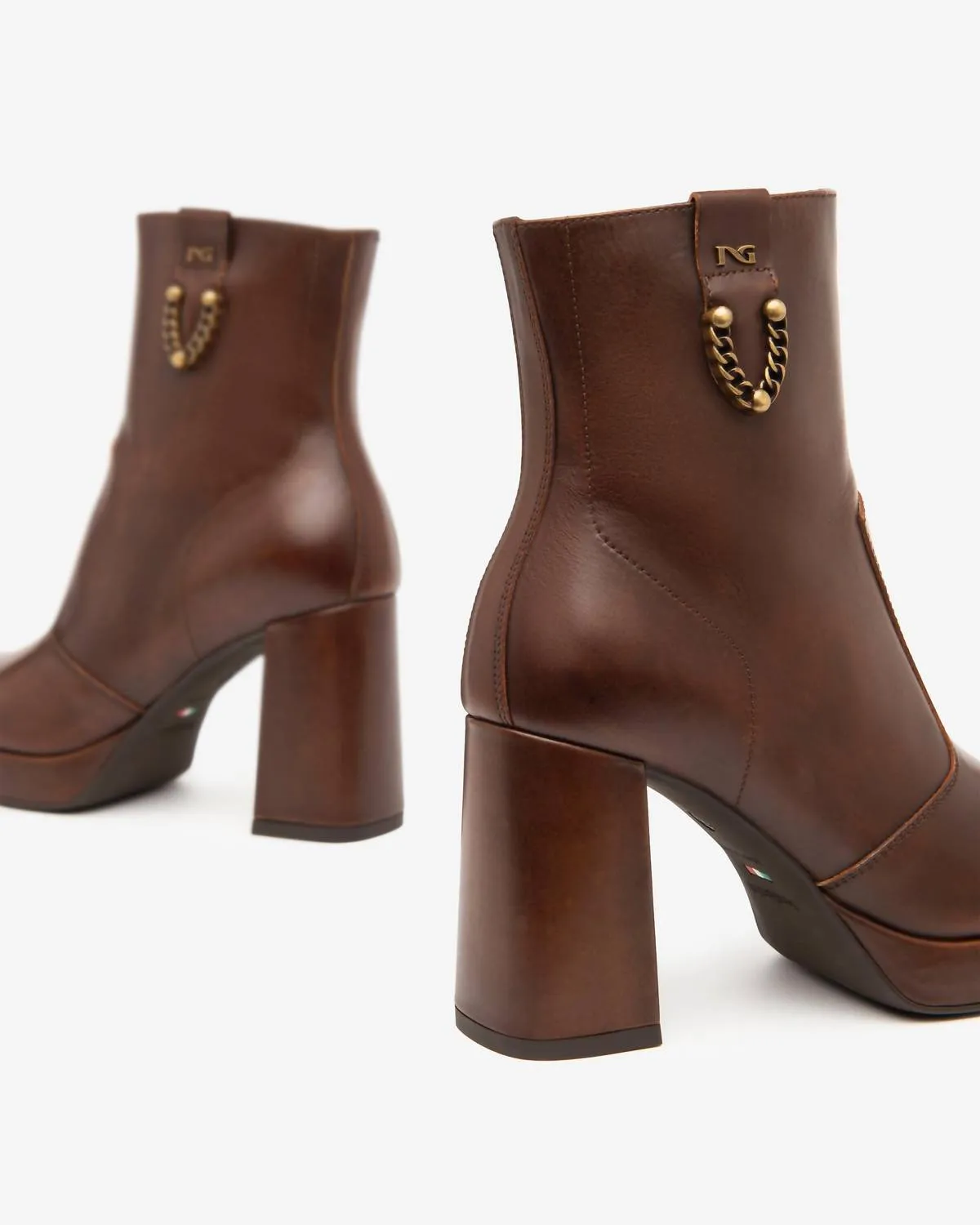 Delavato Women's Ankle Boot In Beige
