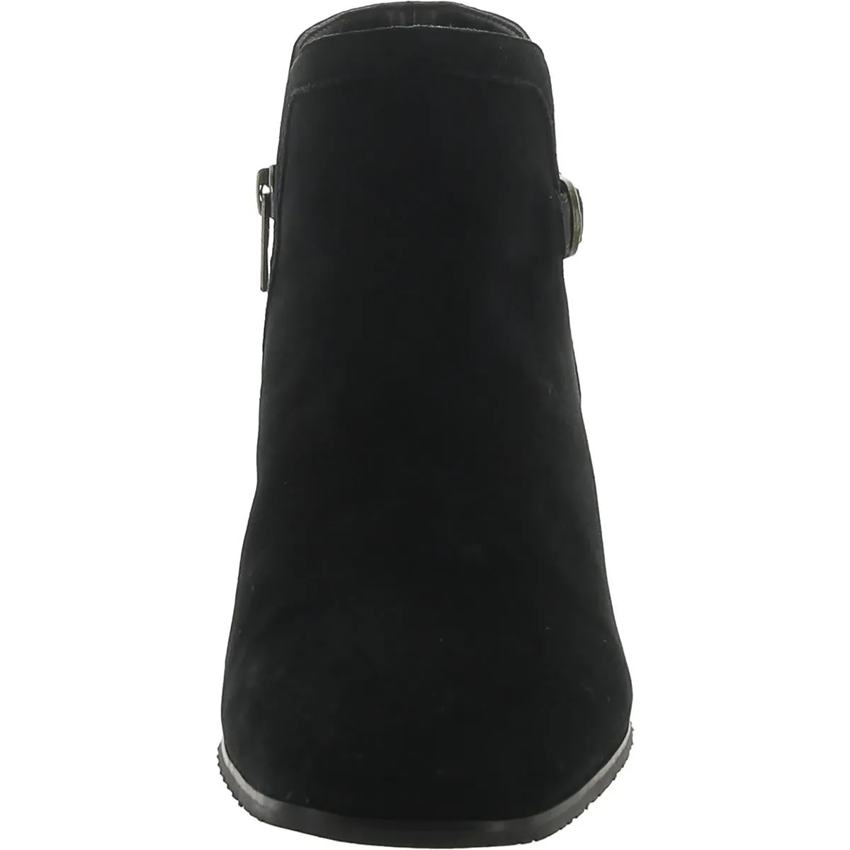 Denis Womens Suede Ankle Booties
