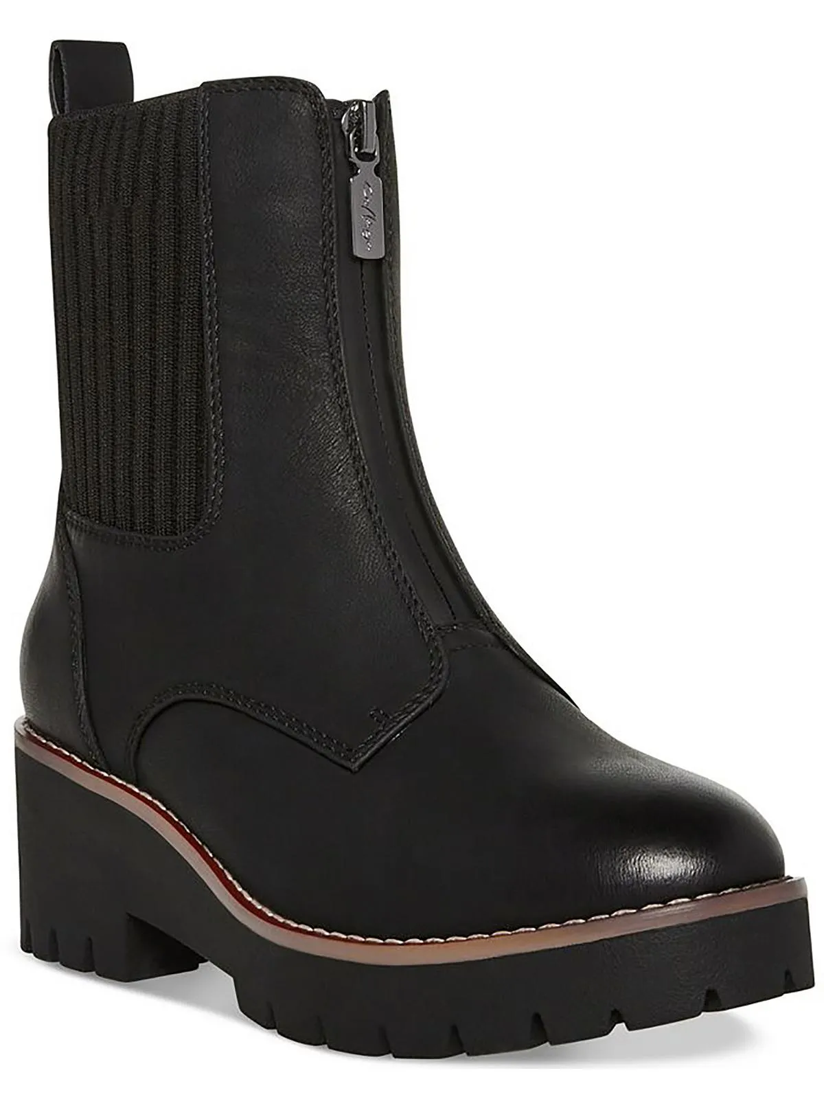 Dream Womens Nubuck Zipper Booties