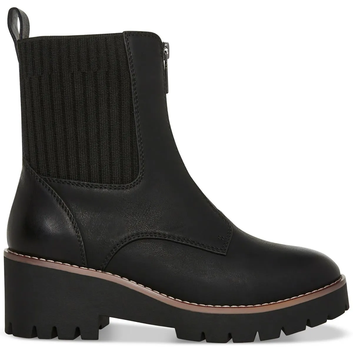 Dream Womens Nubuck Zipper Booties