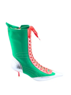End Goal Ankle Boot In Green