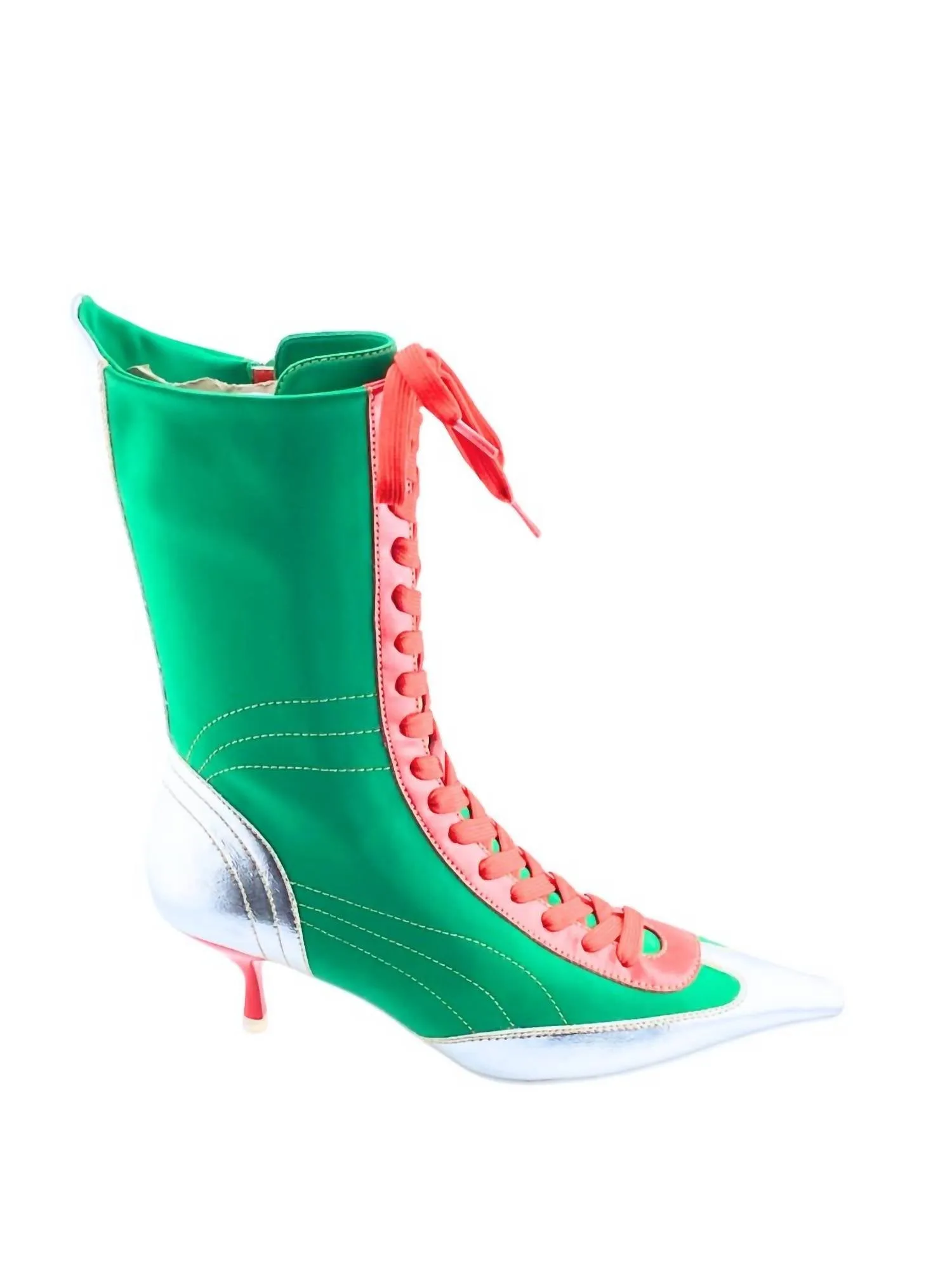 End Goal Ankle Boot In Green