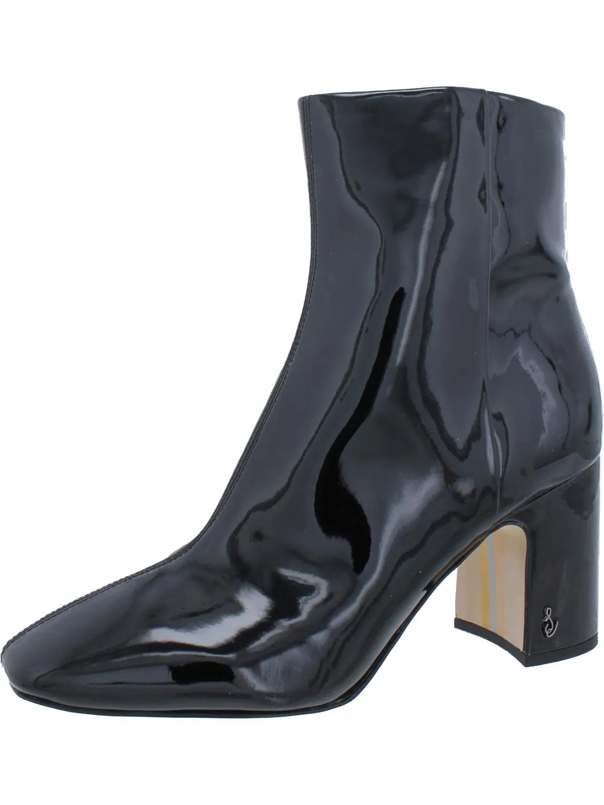 Fawn Womens Dressy Leather Ankle Boots