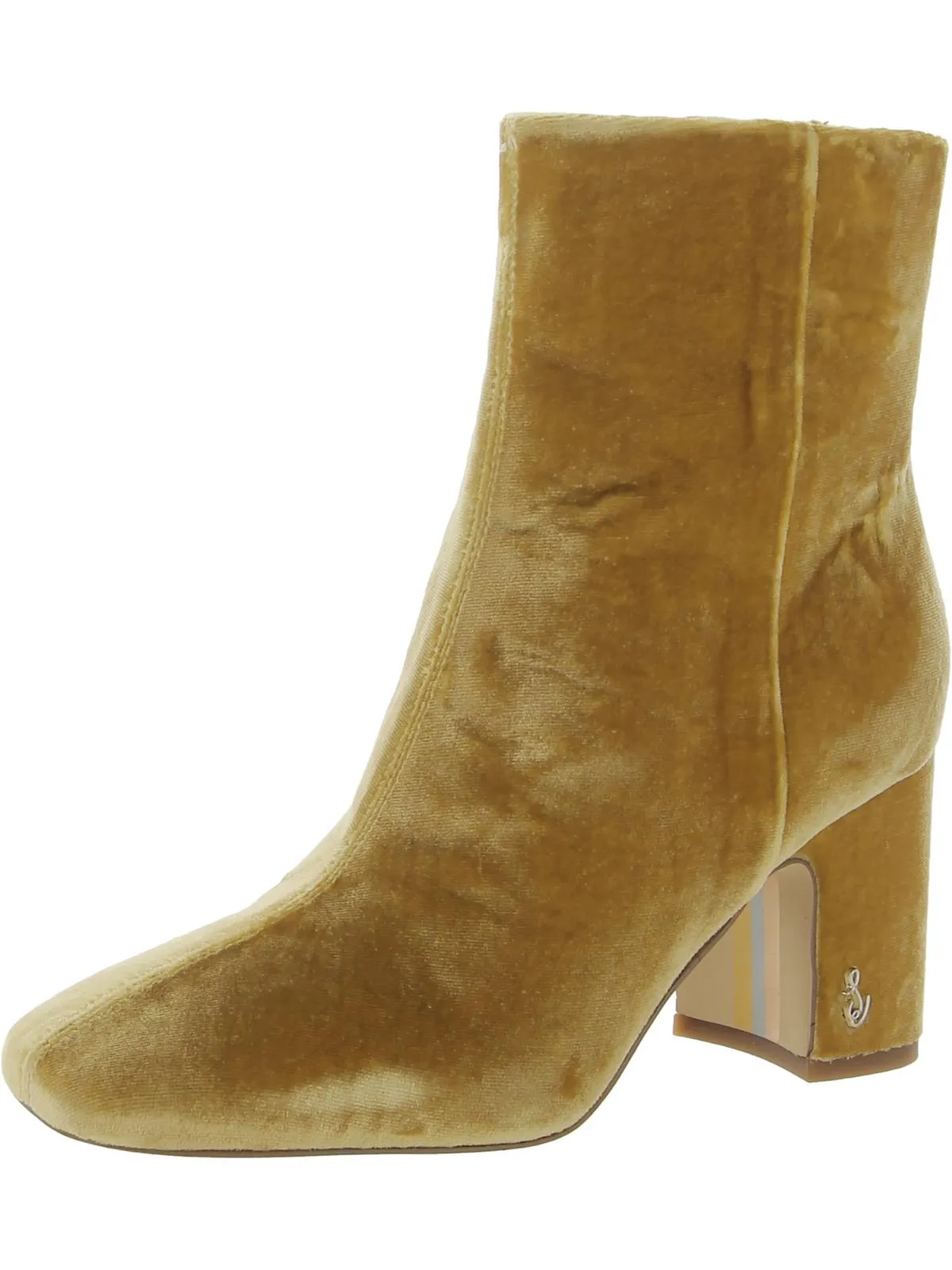 Fawn Womens Dressy Leather Ankle Boots
