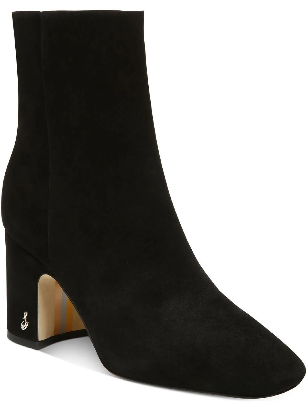 Fawn Womens Dressy Leather Ankle Boots