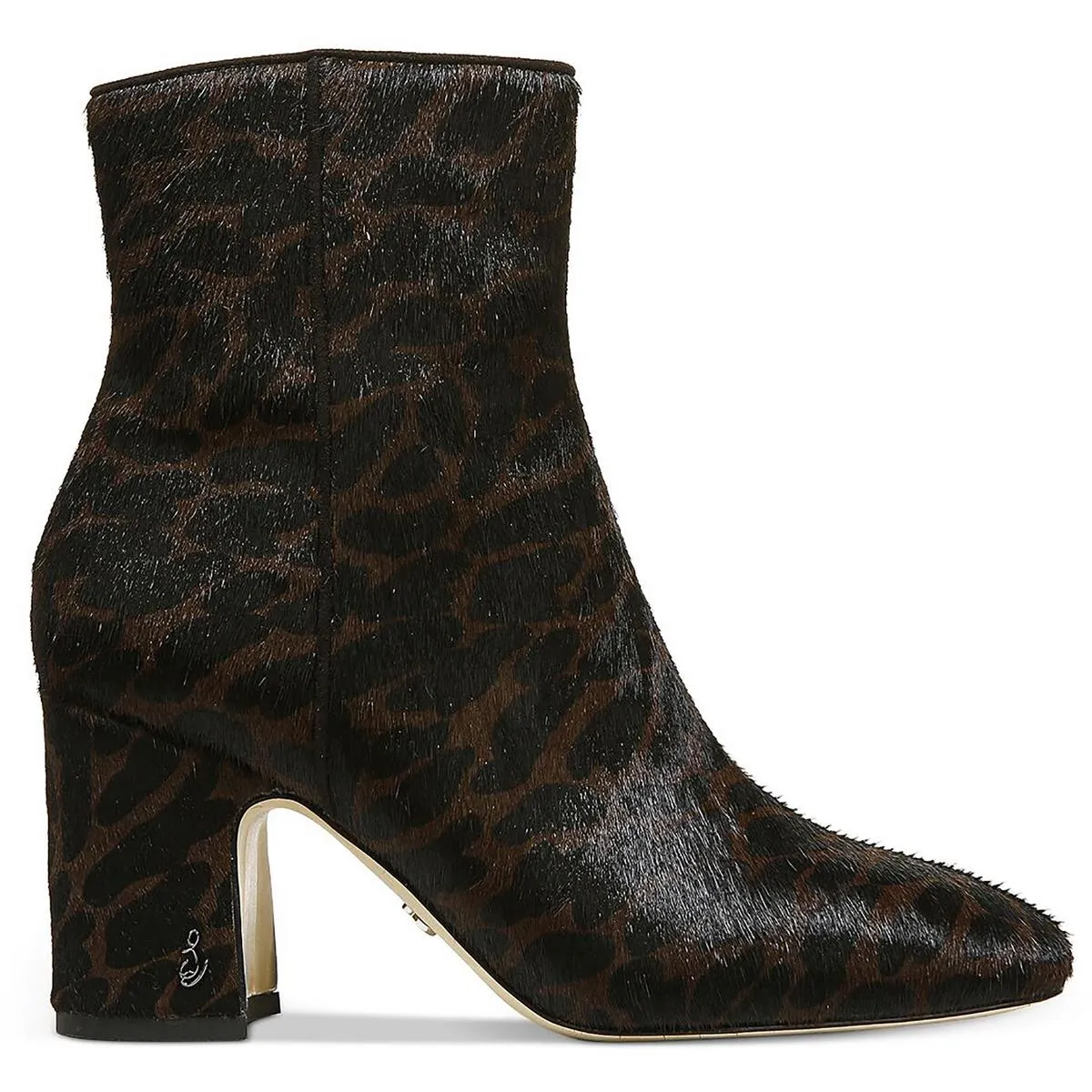 Fawn Womens Dressy Leather Ankle Boots