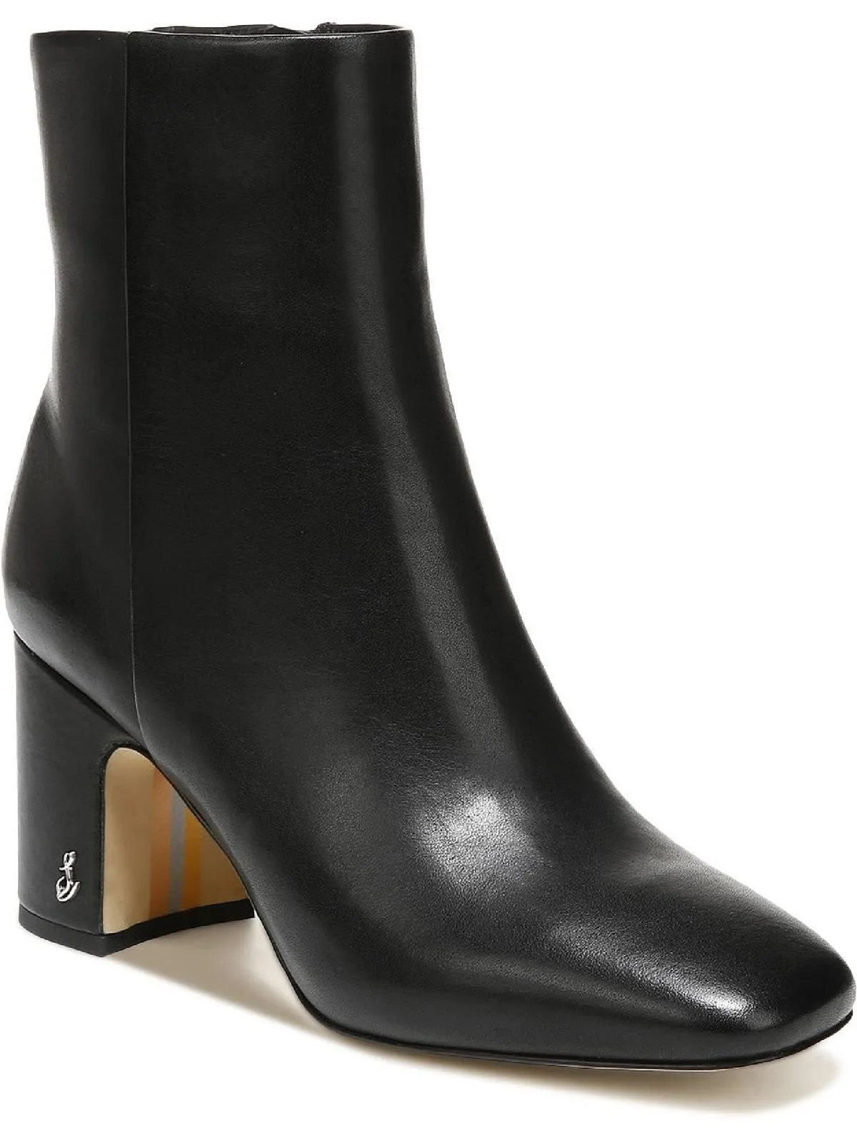 Fawn Womens Dressy Leather Ankle Boots