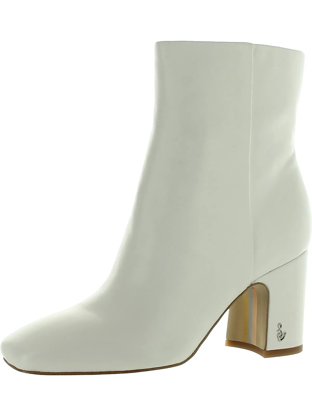 Fawn Womens Dressy Leather Ankle Boots