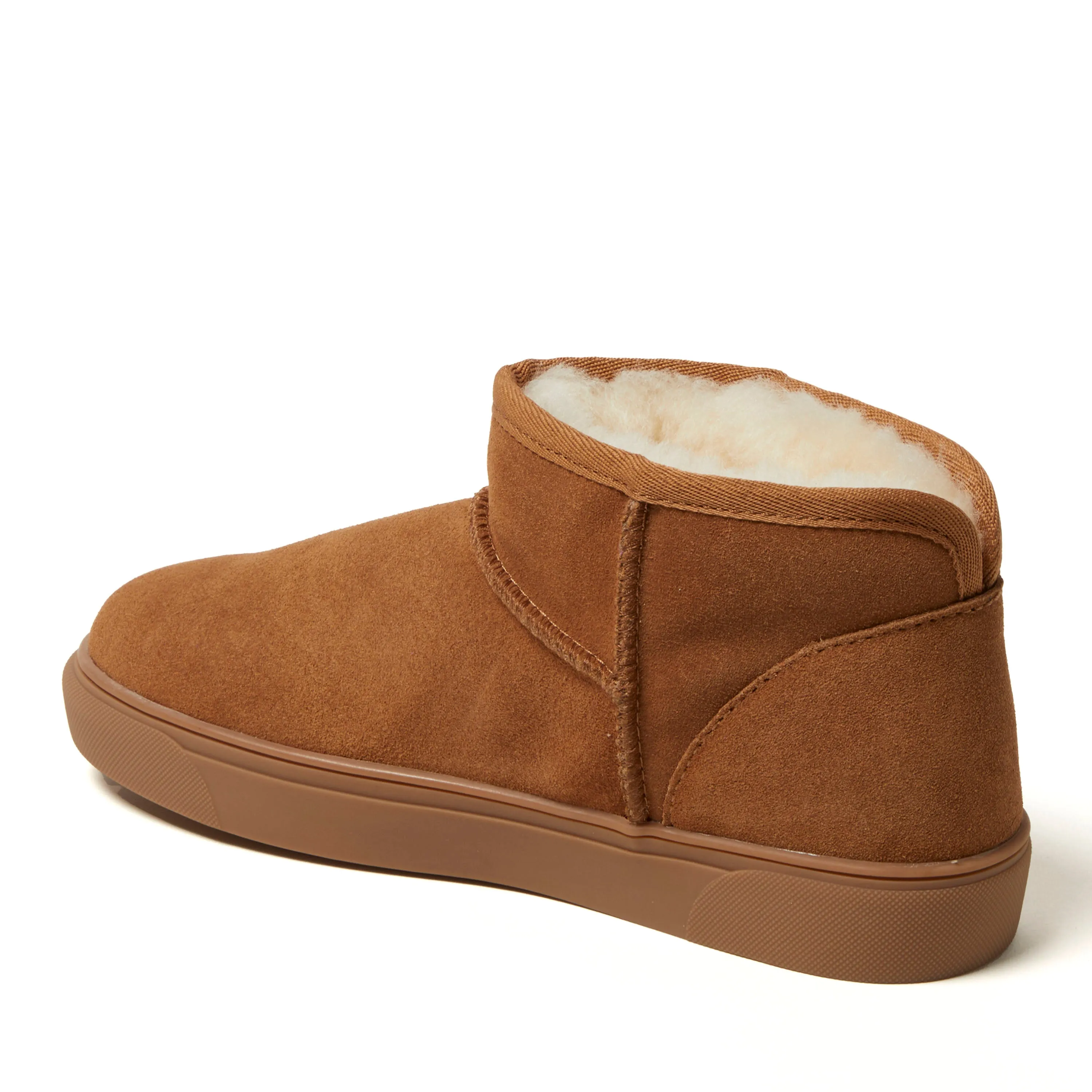 Fireside by Dearfoams Women's Bathurst Water-Resistant Genuine Shearling Micro Bootie