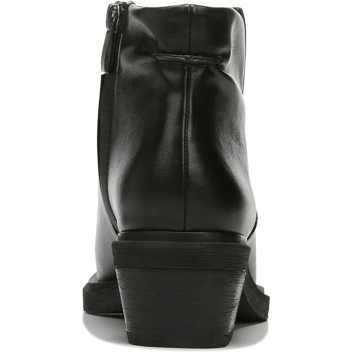 Forta Womens Zipper Square Toe Ankle Boots