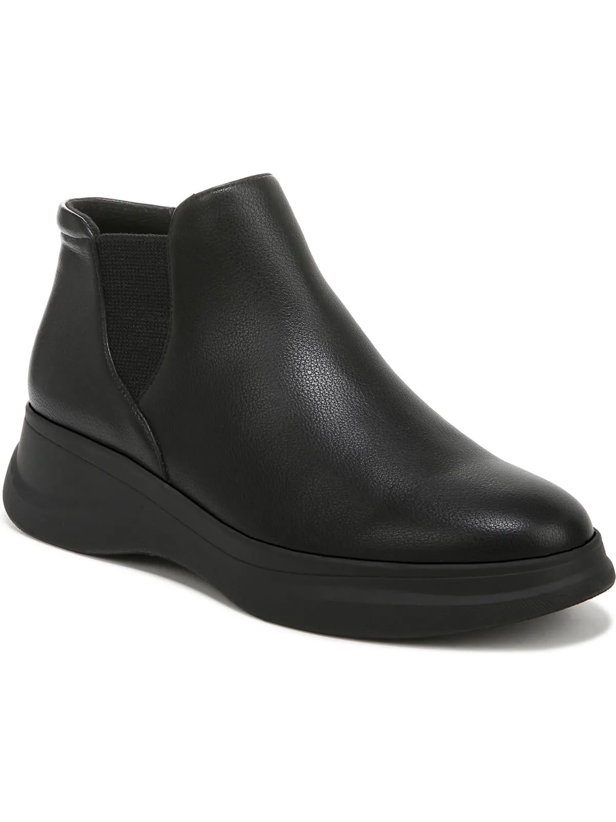 Genn-Swerve Womens Faux Leather Round Toe Booties