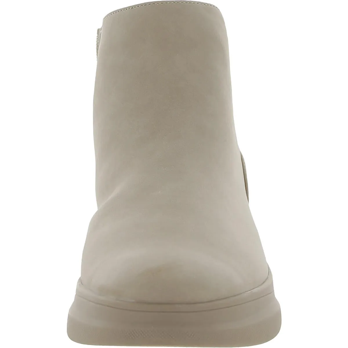 Genn-Swerve Womens Faux Leather Round Toe Booties